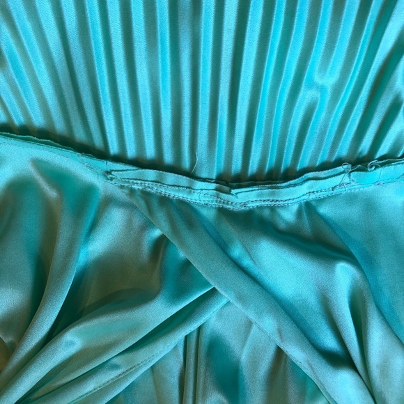 70’s vintage spaghetti strap Maxi Dress Handmade quality. - Picture 8 of 9